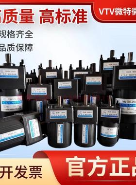 VTV微特微电机YN60YN70YN80YN90YN100-200交流电机25W40W60W120W