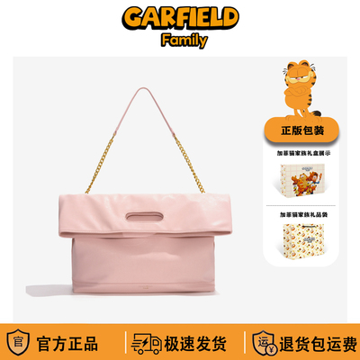 CLIANG KITTY加菲猫家族联名软皮托特包2026新款大容量单肩斜挎包