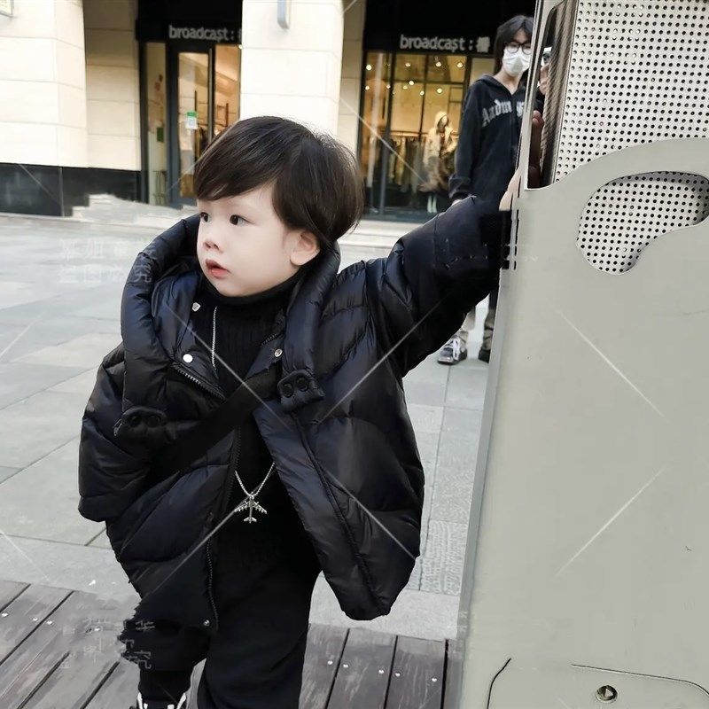 2023冬季新款男童儿童连帽保暖洋派羽绒服,童装/婴儿装/亲子装,羽绒服,淘宝优惠券,粉丝福利购,淘宝优惠卷