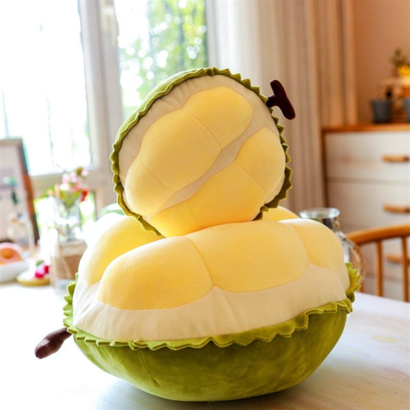 新款榴莲橙子抱枕毛绒玩具腰靠颈枕玩偶公仔活动送女友生日礼物,玩具/童车/益智/积木/模型,毛绒/玩偶/公仔/布艺类玩具,淘宝优惠券,粉丝福利购,淘宝优惠卷