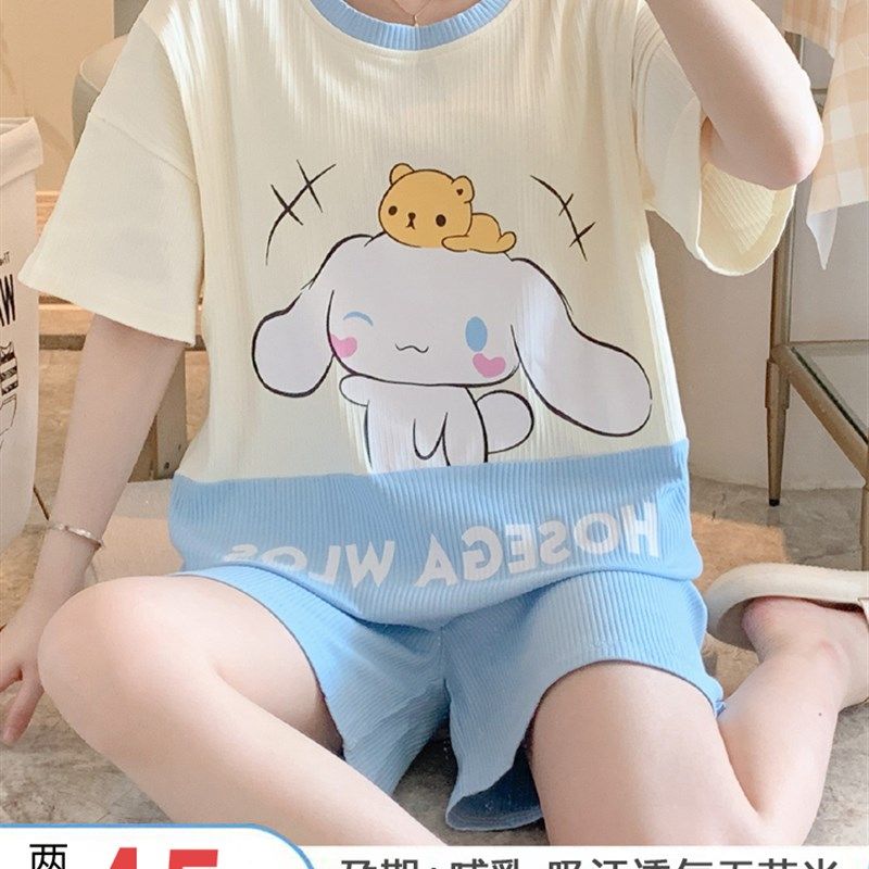 短袖春夏季薄款纯棉吸汗宽松产后哺乳喂奶月子服孕妇睡衣女6月份7,孕妇装/孕产妇用品/营养,家居服套装,淘宝优惠券,粉丝福利购,淘宝优惠卷