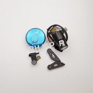 适用龙嘉V咖250套锁龙嘉250复古摩托车配件V咖点火锁钥匙油箱盖