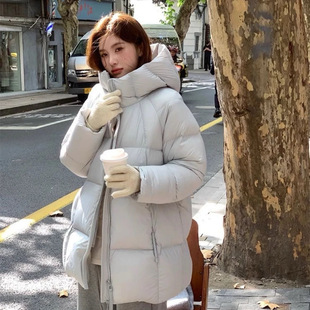 【登登同款】冰淇淋云朵泡芙羽绒服厚实而温暖且满足的鹅绒外套