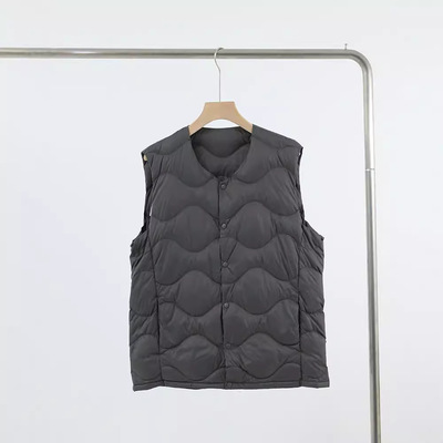 男士轻薄羽绒马甲秋冬新款