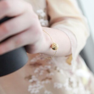 驱蚊手环防蚊镂空手链香囊球香丸扩香项链宫廷脚链随身可打开饰品