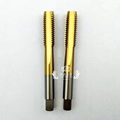 大连镀钛机用丝锥M18M20M22M24M27M30 1.5涂层高速钢细牙丝攻