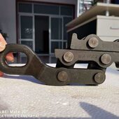 德式 卡线器绝缘线夹头铁路专用紧线钳