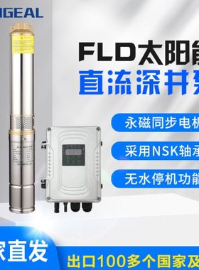 交直流两用太阳能光伏上水泵 赞比亚无刷直流Waterpump喷泉光伏泵