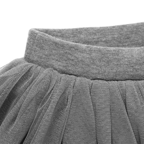 女童网纱半身短裙韩版新款百搭中小宝宝百褶裙舞蹈表演公主蓬蓬裙