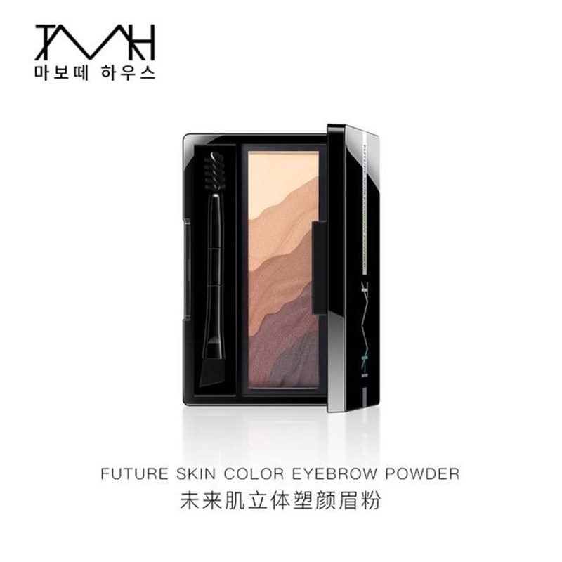 TMH美谛之屋渐变彩妆未来肌立体塑颜丝柔眉粉5色防水自然不脱经典图片