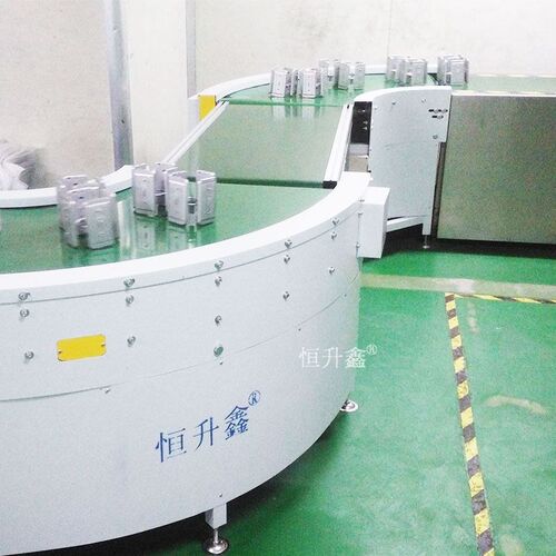 90转弯机流线厂家不锈钢生PAY产输送机传送带度 流线水水线设备定