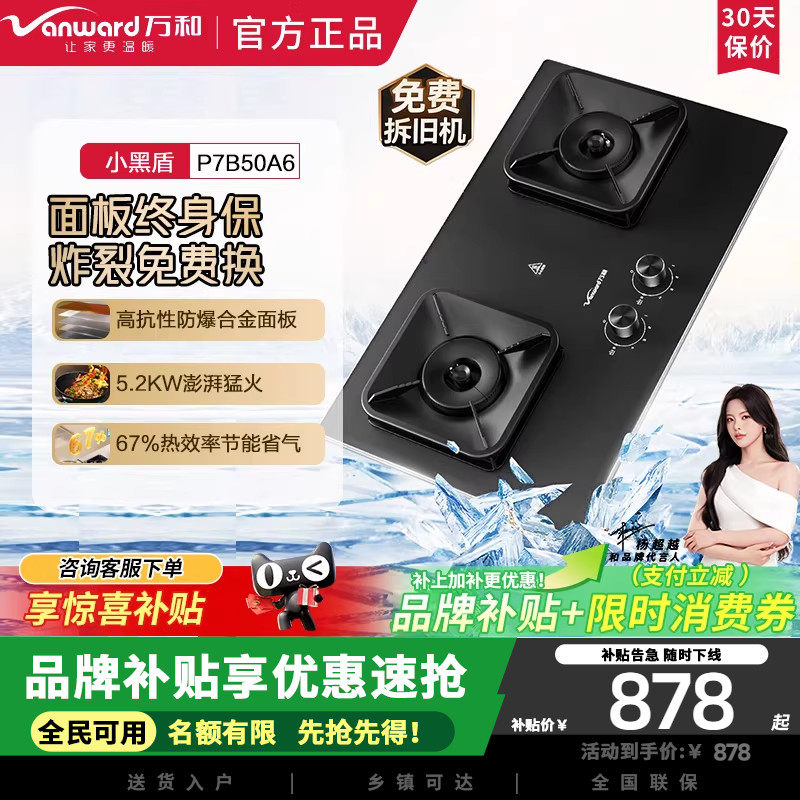 ���С�ڶ�P7B50A6�޺ۺϽ���������Ȼ��ȼ����5.2kW����˫¯�� P7B50A6 5.2KW ��ɫ 878Ԫ(������)