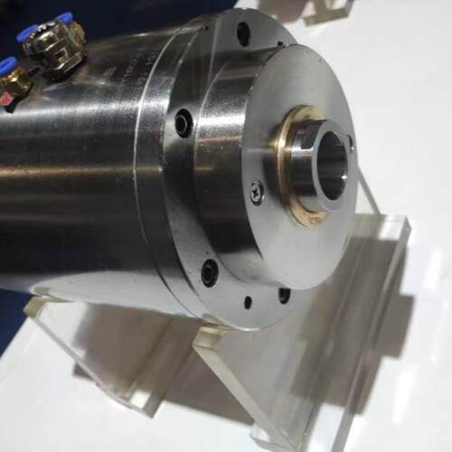 磨刀机专用双头电主轴HSK50E锥孔8000rpm22kw五轴工具磨床电主轴