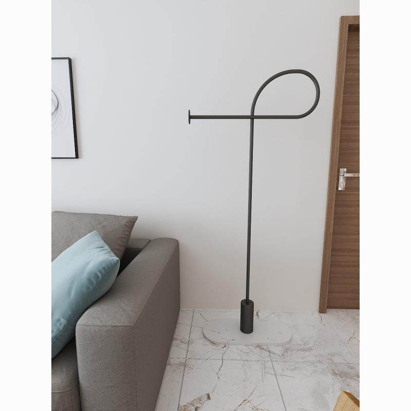 挂衣架落地卧室晾衣架室内家用不占地衣帽架小型挂包置物架简易杆