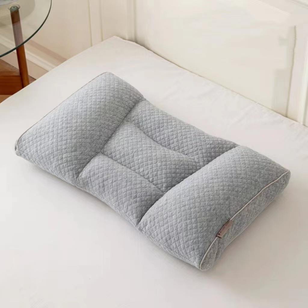 pe软管枕头四区调节颗粒枕可水洗空心管护颈枕工厂