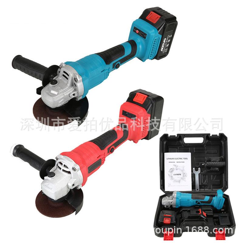 锂电角磨机无刷锂电电动角磨机无线打磨机多功能切割机磨光机