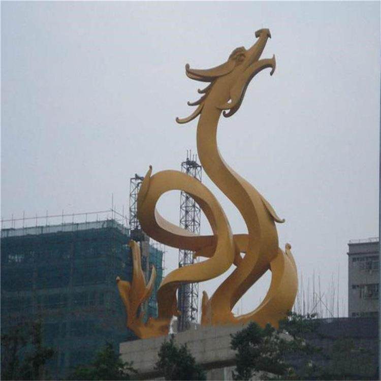 铜雕铜龙塑像铸造雕塑供应现代景观铜龙雕塑
