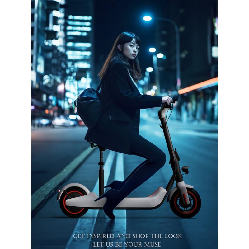 Bremer电动滑板车可折叠坐骑成年人两轮小型便携电动代步车