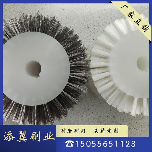 商用洗鞋机百洁布鞋边刷不锈钢丝鞋底鞋沟刷耐磨鞋面刷圆头鞋内刷