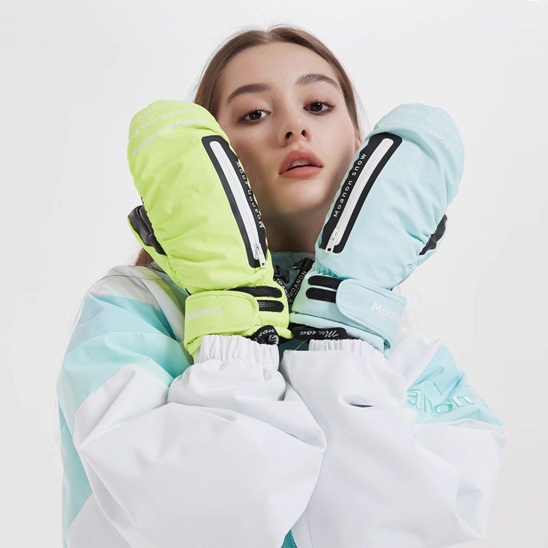 冬季单板五指加厚防水耐磨手闷子内置护腕垫片双板滑雪手套男女款,户外/登山/野营/旅行用品,滑雪手套,淘宝优惠券,粉丝福利购,淘宝优惠卷