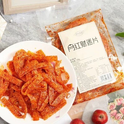 火爆脾气辣条拾光悠味网红辣条火爆脾气片小爆蛋九千丝抖音同款变