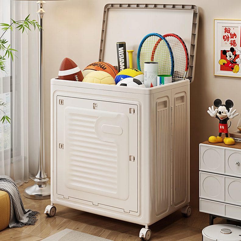 球类收纳筐家用运动工具篮球足球羽毛球收纳神器健身器材置物架子