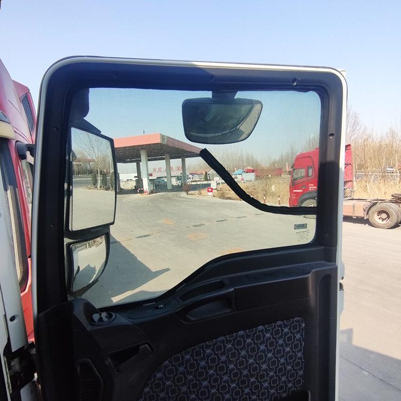 重汽汕德卡G专车专用大货车框架纱窗钢骨车窗防蚊虫纱网车载窗纱