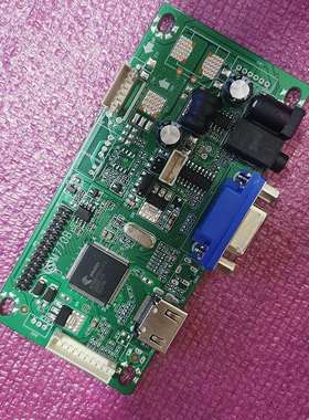 M770BV1.0液晶显示器背出下出VGA+HDMI接口带音频驱动板配多种屏