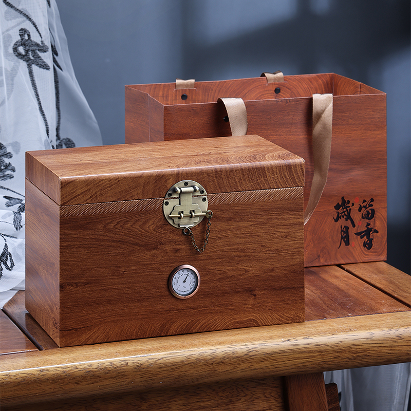 复古福鼎白茶散装包装盒空礼盒一斤生普洱古树红茶白毫银针空礼盒