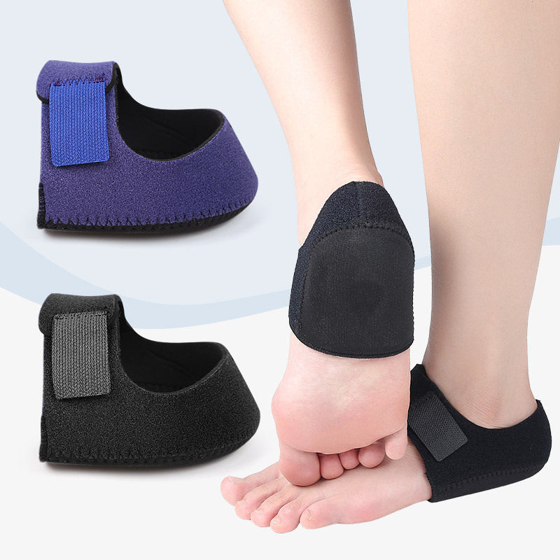 魔术贴矽胶脚後跟保护套缓解疼痛防乾裂足跟套减压护W脚垫袜套男,居家日用,腿部防护用品,淘宝优惠券,粉丝福利购,淘宝优惠卷