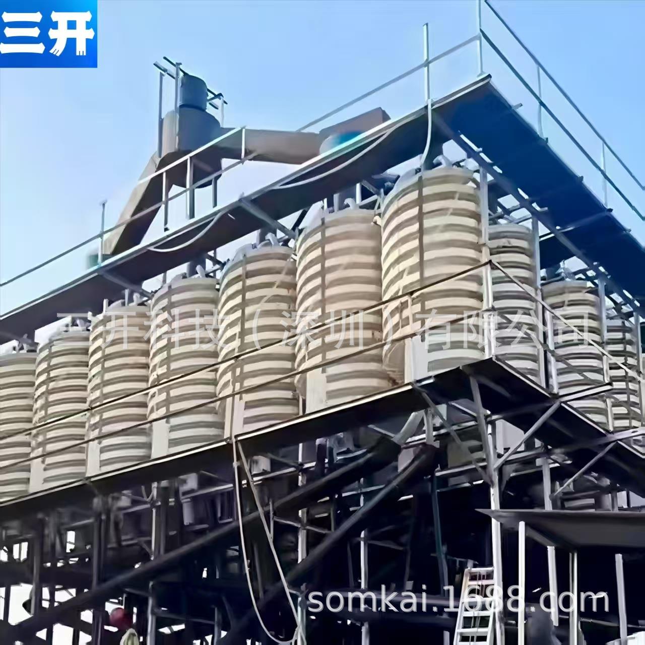 ABS塑料螺旋溜槽5LL-1200钛铁锰锡钨钽铌尾矿螺旋选矿机
