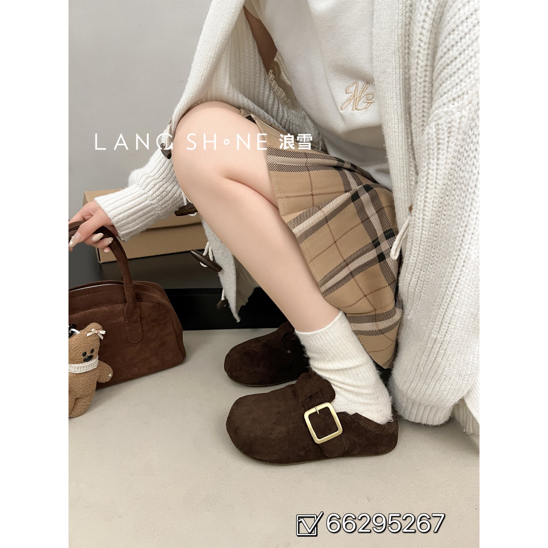 2025新款女款全包勃肯软木鞋