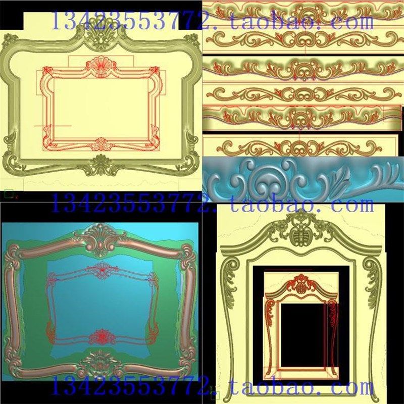 10精雕图洋花镜框梳妆台欧式卫浴灰度浴室柜相框柜子门花木铝石雕,商务/设计服务,设计素材/源文件,淘宝优惠券,粉丝福利购,淘宝优惠卷