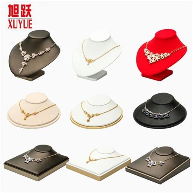 珠宝展示道具人像脖子项链展示架模特颈模饰品吊坠架首饰收纳挂架
