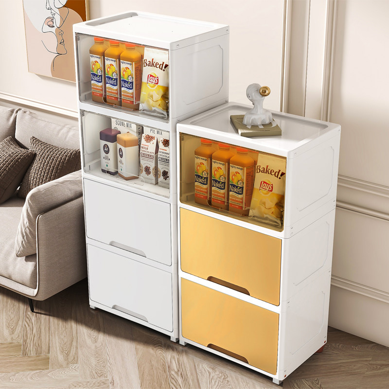 加厚款翻盖收纳柜抽屉式多层透明被套储物柜子塑料儿童玩具展现柜,收纳整理,收纳柜,淘宝优惠券,粉丝福利购,淘宝优惠卷