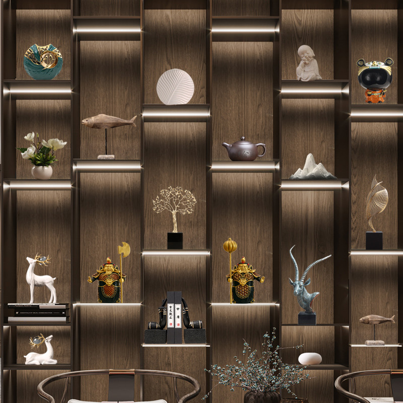 新中式门神摆件餐厅书架酒店民宿装饰品新房乔迁新居装修书柜摆放,家居饰品,装饰摆件,淘宝优惠券,粉丝福利购,淘宝优惠卷