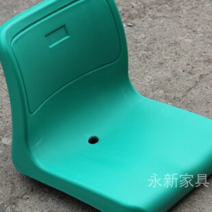 塑料椅面带靠背凳面快餐桌室内室外看台坐椅蓝橘红绿黄色椅面配件
