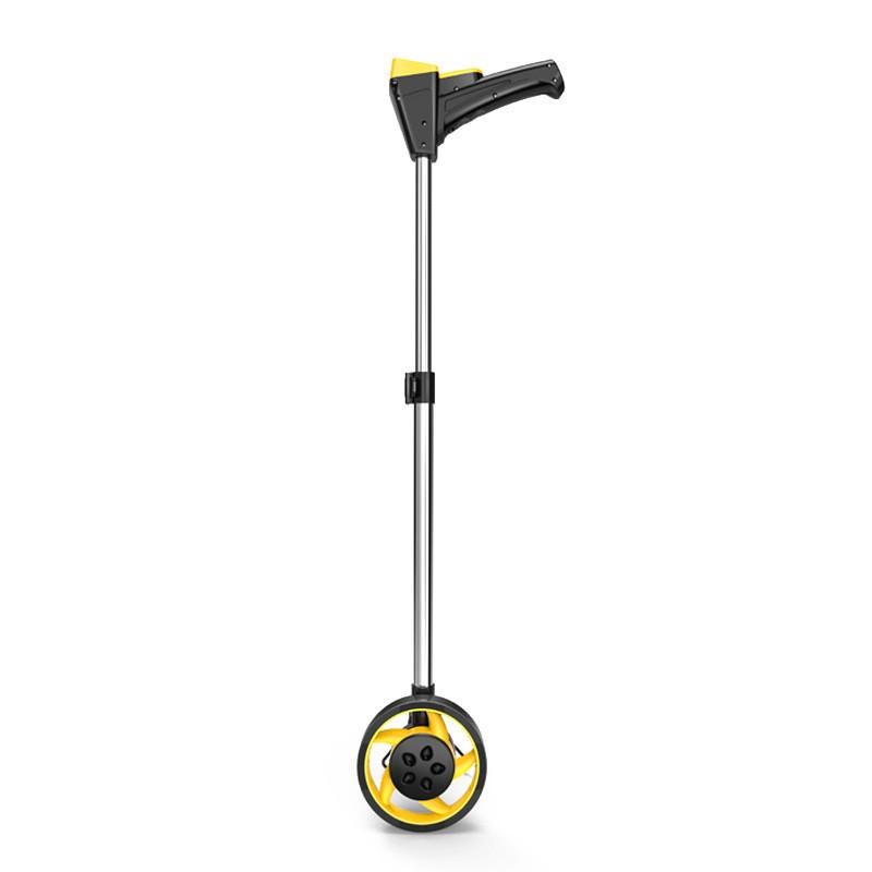 数字显示测距轮手推式可r伸缩测距轮滚轮式测距仪滚尺车测量工具