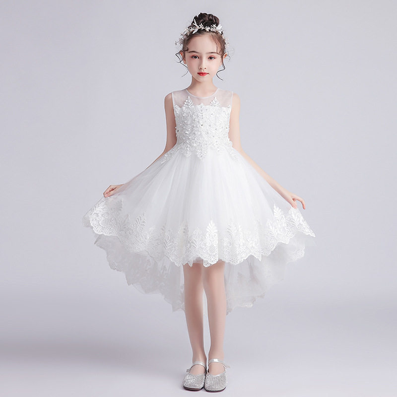 儿童婚纱礼服公主裙夏季燕尾款网纱蓬蓬裙女童裙3-12岁童装连衣裙,童装/婴儿装/亲子装,儿童礼服,淘宝优惠券,粉丝福利购,淘宝优惠卷