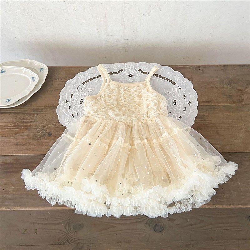 婴儿裙子夏装洋气连衣裙女宝宝周岁礼服公主婴幼儿吊带背心网纱裙,童装/婴儿装/亲子装,连衣裙,淘宝优惠券,粉丝福利购,淘宝优惠卷