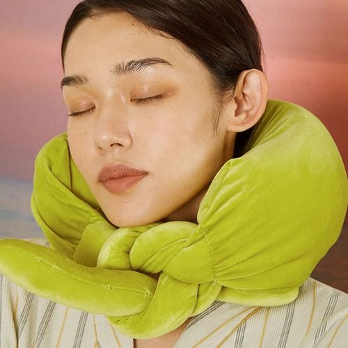 U型枕旅行枕多功能折叠靠枕飞机坐车便携午睡护颈枕头办公室腰枕