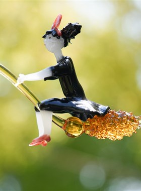 琉璃手作魔女宅急便琪琪手办公仔桌面装饰品摆件创意女孩生日礼物