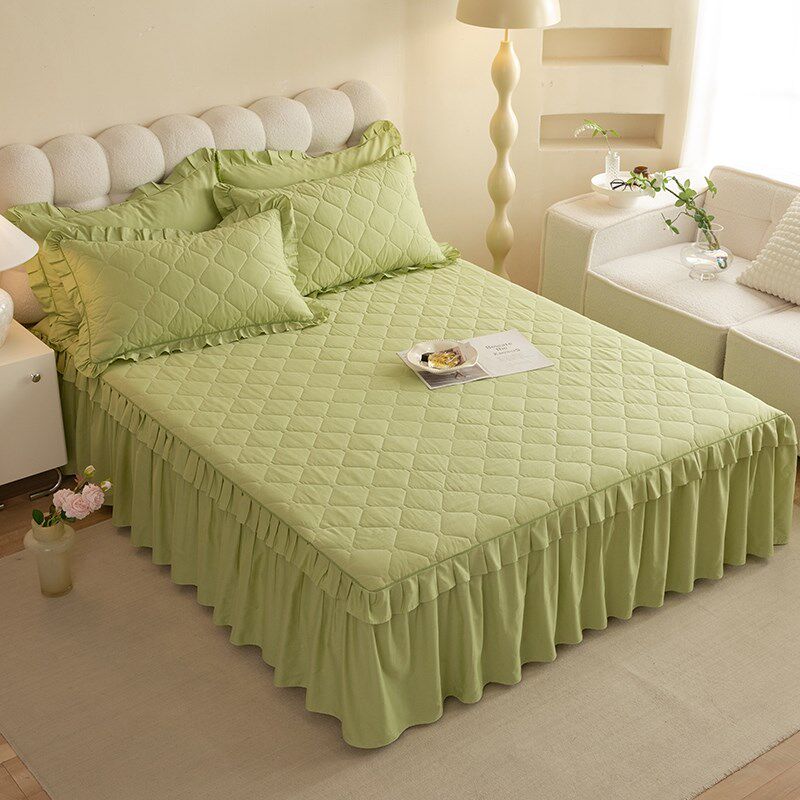 1米宽儿童床裙全棉床单单件夹棉纯棉女孩裙边高定制床罩四季床笠,床上用品,床裙,淘宝优惠券,粉丝福利购,淘宝优惠卷