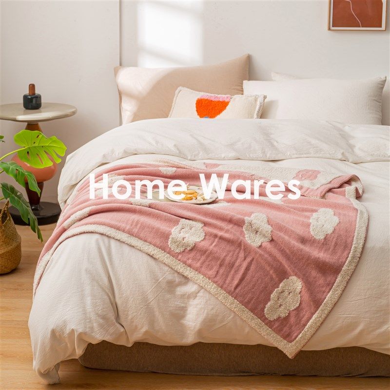 软糯云朵针织毛毯童毯宝宝婴儿推车盖毯午睡毯撸猫毯宠物毯卡通,床上用品,休闲毯/毛毯/绒毯,淘宝优惠券,粉丝福利购,淘宝优惠卷