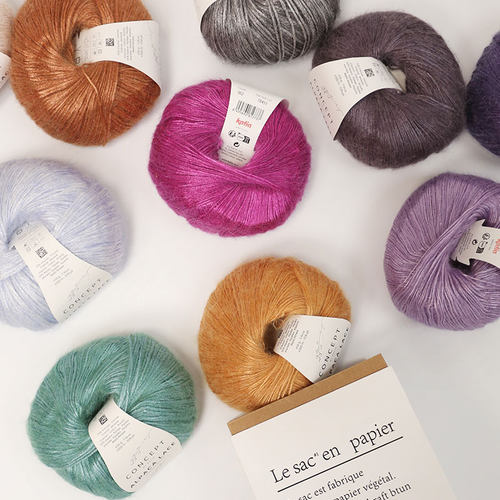 毛线星球西班牙进口KATIA ALPACA  LACE毛线手工编织羊驼亮丝线