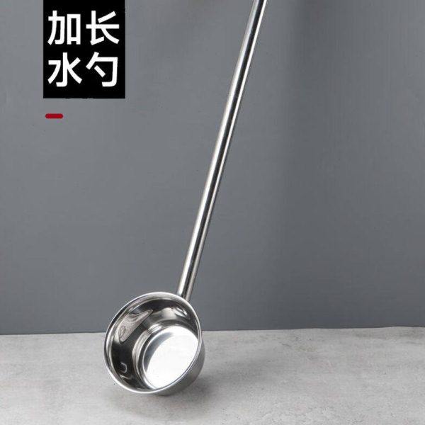 谋福不锈钢勺子水瓢舀水粥酒勺餐厅饭店食堂厨房大汤勺【16cm（口,厨房/烹饪用具,水舀/水瓢,淘宝优惠券,粉丝福利购,淘宝优惠卷