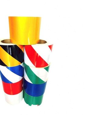 反光膜 双色反光膜可分切成5cm/10cm/15cm/20cm反光胶带/警示胶带