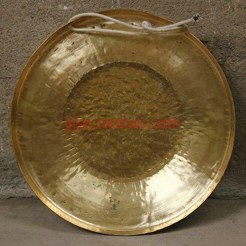 手工专业武汉铜锣高洪太36CM低虎音锣36公分低音虎锣低音锣低虎锣