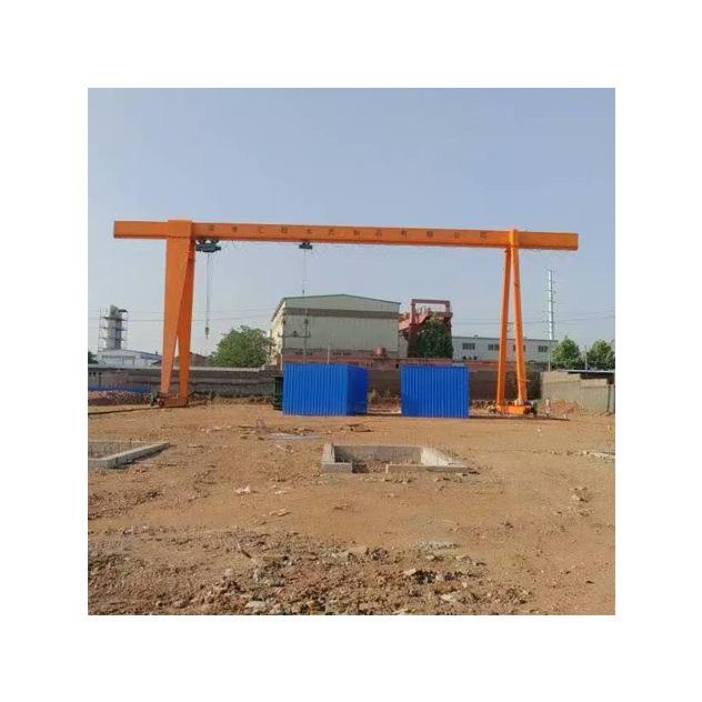 定制10-0吨龙门吊工业码头吊装货物大吨位遥控龙门吊起重搬运设备