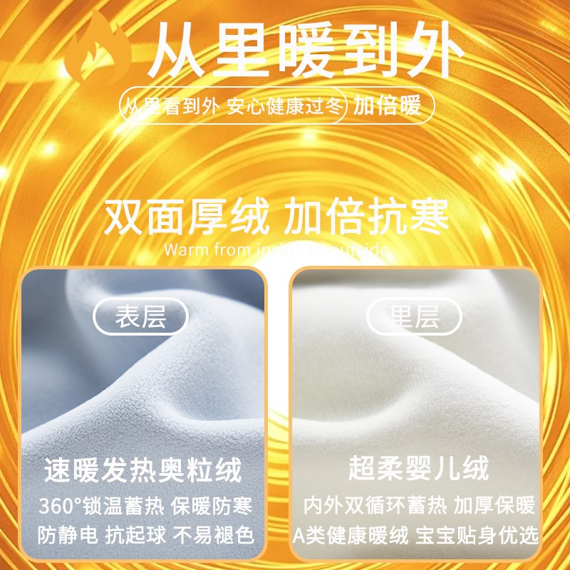 加绒加厚儿童马甲男童女孩保暖背心秋冬款内外穿坎肩春秋开衫马夹